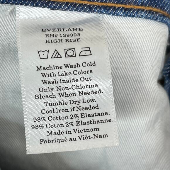 New Everlane The HIgh Rise Skinny Jeans 23 Reg - Picture 8 of 8